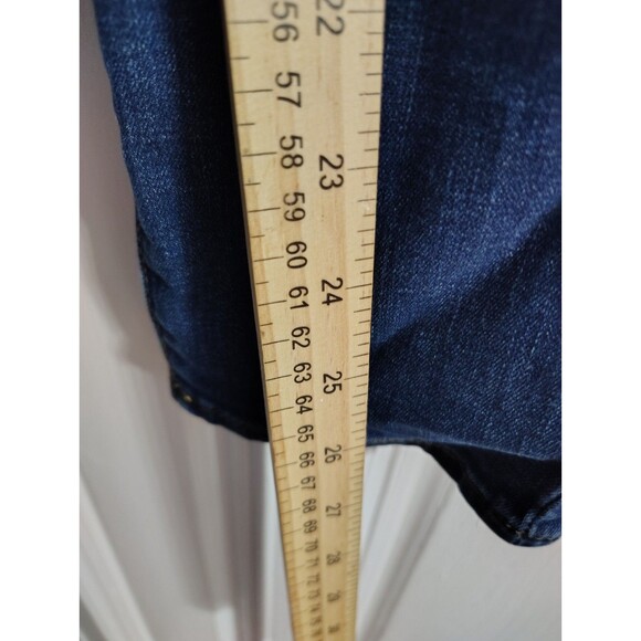 Hudson Womens Collin Flap Skinny Denim Jeans Back Flap Pockets Size 28 - Picture 5 of 9